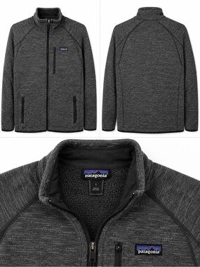 Patagonia Better Sweater Fleece Jacket – Heather Gray – Size Large